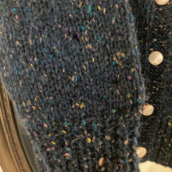 Vintage Hand knit sweater in Denmark 100% Wool - Picture 4 of 5